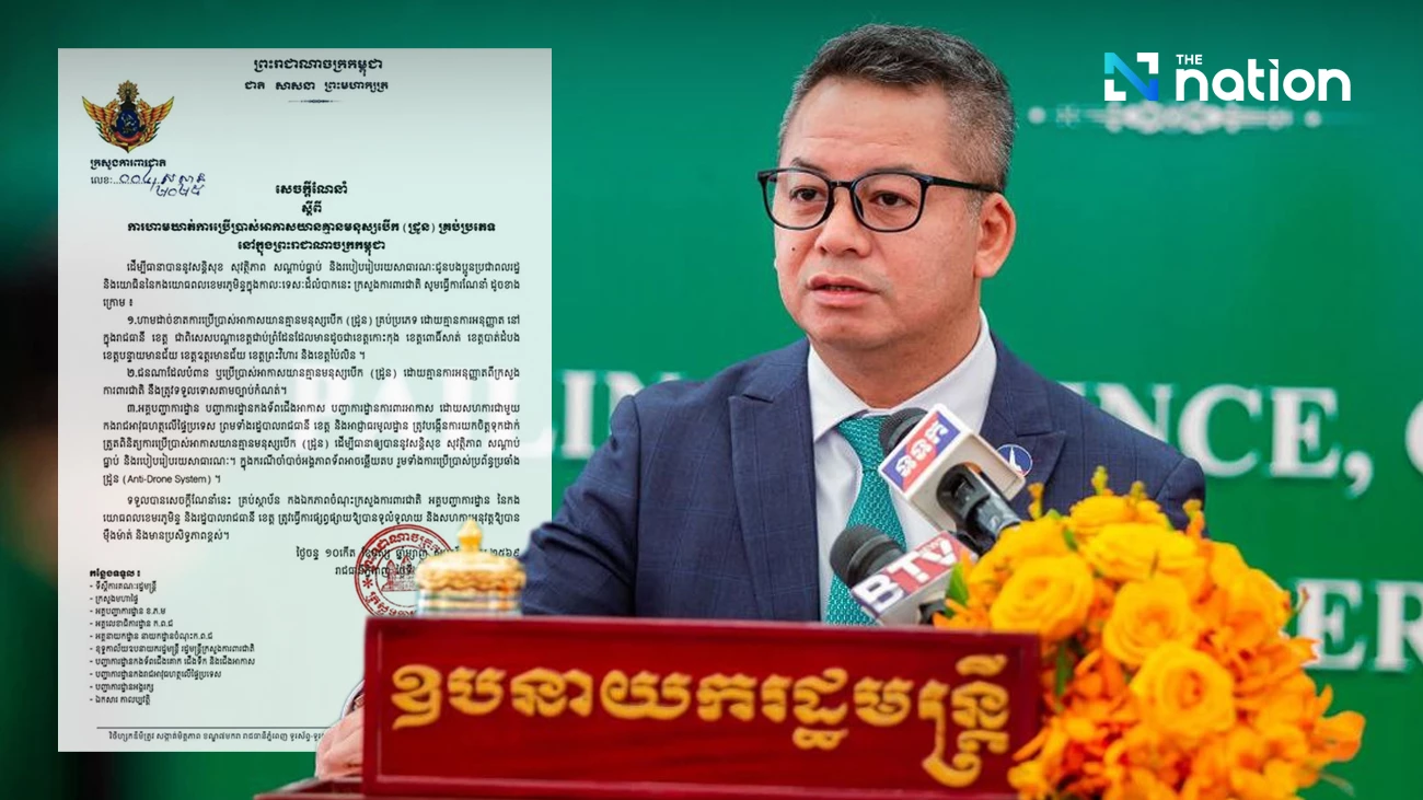 Kamboja Larang Penggunaan Drone setelah 250 Drone Kamboja Masuk Wilayah Thailand